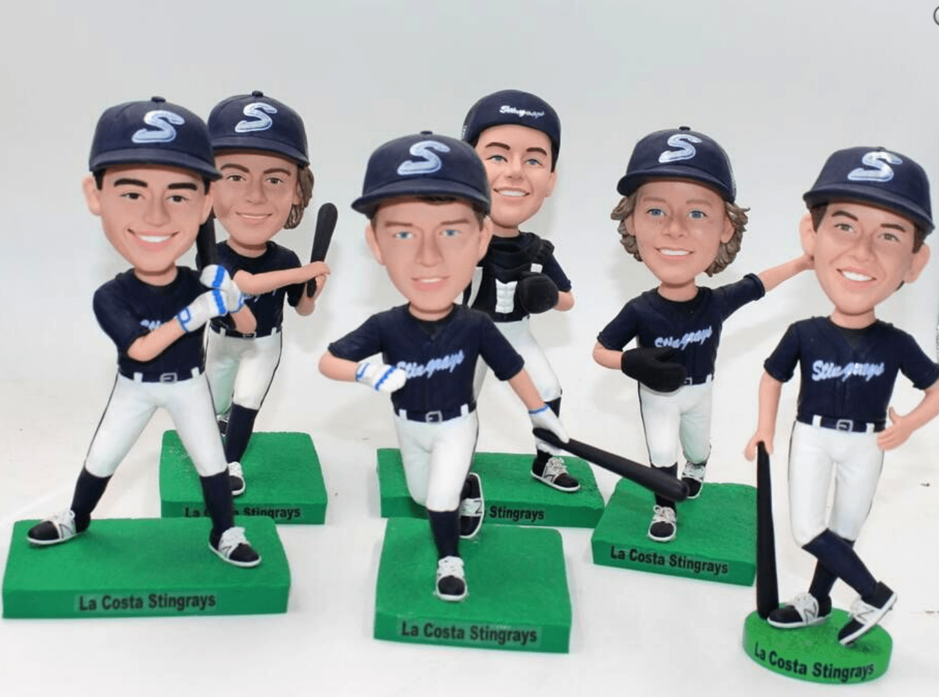 Custom Bobbleheads Create Your Own Baseball team bobblehead [AM1334